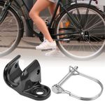 1X Bicycle Steel Hitch Bike Trailer Hitch Coupler for Burley Trailers Attachment