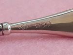 Antique Sheffield hallmarked for 1918 / 1921 Sterling 925 implement .