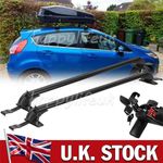 For Ford Fiesta MK6 MK7 MK7.5 5 Door Roof Rack Aluminum Luggage Cross Bar + Lock