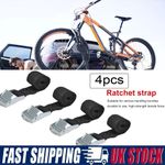 Thule 9502 9503 Bike Carrier Rack x4 Wheel Buckle Straps Spare Part 34140