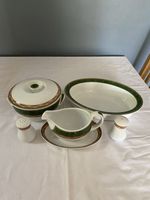 Royal Worcester Mosaic, Serving dish, Casserole, Salt & Pepper & Gravy Boat