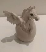 Hatching Pegasus Windstone Editions Pena 1991 Fantasy Unicorn Figure Sculpture 