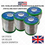 Solder Wire Lead Free Loose solder Wire Fluxed Core 500g Rolls 1M - 5M lengths