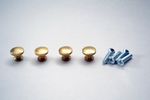 Solid Brass small knobs (4/pack) Prokraft FBK