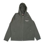 Zipped Hooded Tech Jacket