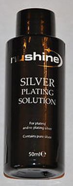 SILVER PLATING SOLUTION 50ML - RESTORE YOUR ITEMS WITH REAL SILVER