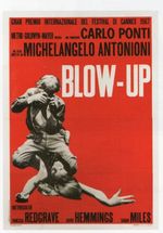 VINTAGE Style "Blow Up"  1966 – Premium Reproduction Postcard– High Art  Print