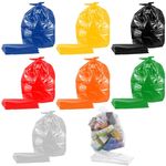Heavy Duty Refuse Sacks Bin Liner Rubbish Bags Colored 18" x 29" x 39" 160 Gauge