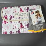 Kit for Kids Foldable Portable Plastic Travel Changing Mat, Mice Theme