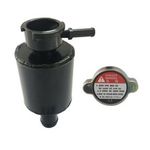 180ML Universal Aluminum Radiator Coolant Reservoir Expansion Surge Tank Bottle