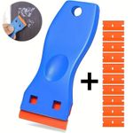 Plastic Scraper tool Car Sticker Remover Glass Paint Grease Dirt Cleaner Tool