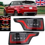 2x Dynamic LED Rear Tail Light Stop Lamp For Range Rover Sport L494 2013-2022 UK
