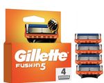 Gillette Fusion 5 Razor Blades Refill Cartridges 4 Pack