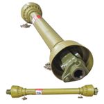 PTO A5 Drive Shaft 1 3/8 x 6 Quick Release with Shear Bolt  & Bell Tube 1200mm