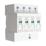 4P 40KA House Surge Din Lowvoltage Rail Protector Arrester Device For Thunder