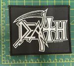 Death Standard Logo Sew On Woven Patch Officially Licensed Patch