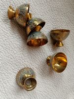 Zarf Cups Set of 6 Lovely Vintage