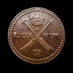 Rare 1663 Swedish 1 Öre K.M. – Exceptional Sharp Strike & Heavy Planchet Rare