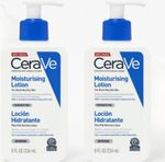 2x CeraVe Daily Moisturising Lotion for Dry to Very Dry Skin 236ml (Total 472ml)