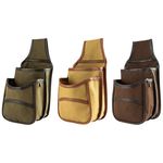 Jack Pyke Canvas Cartridge Pouch Belt Mounted Country Hunting Shooting