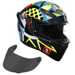 AGV K1-S Rossi Winter Test 2020 Motorcycle Helmet Free Dark Tint