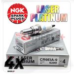 NGK LASER IRIDIUM SPARK PLUGS x 4 CR9EIA-9 FOR KAWASAKI Z1000SX MEF-WHF 2014-17