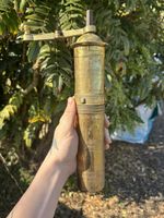 2x Vintage Garanite Brass Coffee Grinder