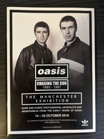 Oasis Chasing The Sun 1993-1997 Manchester Exhibition 2016 Programme