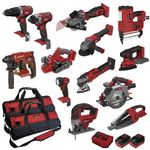 Lumberjack 20V Cordless Power Tools XP Range Drills Saws Nail Guns Sanders Kits