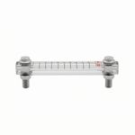 Liquid Level Gauge Clear Glass Rectangular for Technicians