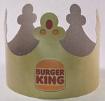 Original Burger King Crown For That Meme Occasion Fancy Dress 