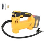 Cordless Car Tyre Inflator Pump Portable Air Compressor Pump For 18V Dewalt