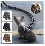 Heavy Duty Dog Walking Leash Simulation Iron Chain Funny Dog Leash Play