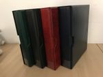 Large Guardian postcard album and slip case