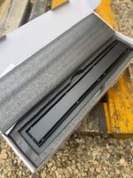 LUSSO STONE - LINEAR MATTE BLACK TILEABLE WETROOM WASTE KIT