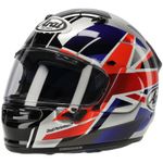 Arai Quantic Full Face ERS Motorcycle Touring Helmet - Flag UK