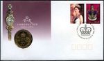 Australia 2003 Coronation Golden Jubilee Coin FDC Cover #C45620