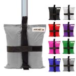 SET OF 4 BULHAWK HEAVY DUTY POP UP GAZEBO TENT LEG WEIGHTS DOUBLE SAND BAGS 16KG