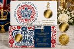 KING CHARLES CORONATION 1/1000 Oz 999 24k Gold in Coin card  2023