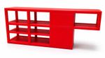 Reinforced Fairground Funfair 1/50 Red Dodgem Lorry Body For Wsi Man Trucks