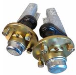 550KG EXTENDED SHAFT KNOTT AVONRIDE TRAILER SUSPENSION UNITS WITH 4" PCD HUBS