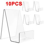 10/20PCS Book, Phone Tablet Acrylic Display Stand Retail Cookbook Display Holder