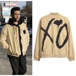 Official The Weeknd H&M XO Mens Bomber Jacket M Merch Tour Concert Starboy Rare