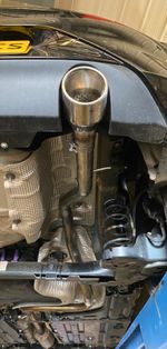 PIPE DYNAMICS Peugeot 208  1.2 Turbo - Rear Back Box Muffler Delete Exhaust