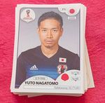 Panini 2018 FIFA World Cup Russia Sticker Yuto Nagatomo Japan Portrait #2008