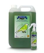 Fresh Pet Bird Cage Disinfectant - 5L - With Spray Bottle Lime