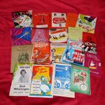 JOB LOT OF VINTAGE 'THEATRE PROGRAMMES' IDEAL PROP