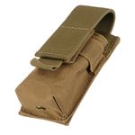 Tactical Molle Flashlight Storage Holder Belt Holster Pouch Torch Carrying Case