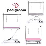Dog Grooming Table Electric with H Frame Bar by Pedigroom Professional Quality