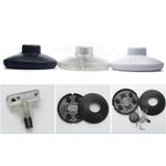 Foot Floor Switch In Line Push Button Press For Lamp Light in Black